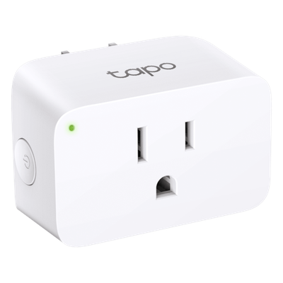 TAPOP105 - Mini Smart Wi-Fi Socket / Control Remoto / Programación y Temporizador / Modo Ausente / Diseño Compacto / Carga máxima de 15 A / Haasta 1800 W