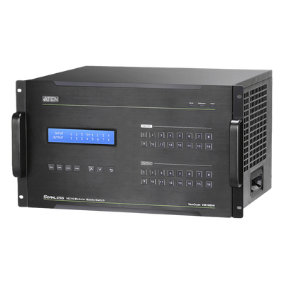 VM1600A - Matriz de Conmutación HDMI / 16 Entradas x 16 Salidas / Expansible a 32x32 / Seamless Switch / 15.2 Gbps / Control Red Dot
