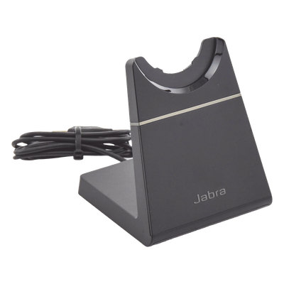 EVOLVE265-DESKSTAND-BK - Soporte de carga / USB-A / Diseño compacto / Compatible con diadema profesional / 0.15 m (0.5 ft) de cable