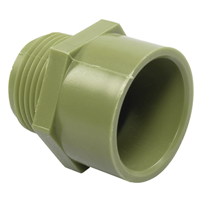 ATUP-12-CON - Conector para Tubería Conduit Pesado / 1/2" (13 mm) / PVC Rígido / Autoextinguible / Norma NMX-E-012