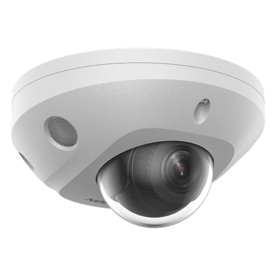 DS-2CD2563G2-LIS2U - Mini Domo IP / 6 Megapixel / Dual Light 30 m (98.4 ft) / AcuSense / WDR 120 dB / IP67 IK8 / PoE