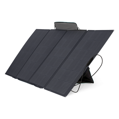 EF-FLEX-M400 - Módulo Solar Portátil y Flexible de 400W Recomendado para Estaciones Portátiles EFD330, EFD350 ó EFD500 / Ajuste de Ángulo / Carga Eficiente / Incluye Cable XT60 a MC4