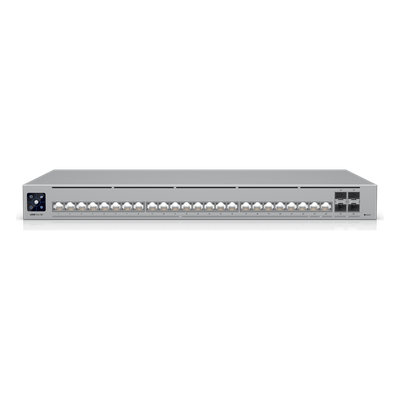 USW-PRO-HD-24 - Switch Capa 3 / 22 puertos 2.5 GbE / 2 puertos 10 GbE / 4 puertos 10G SFP+ / 1U Rack / 17.4 x 11.7 x 1.7'