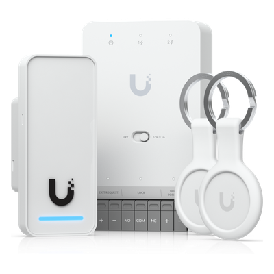 UA-G3-SK - Kit de Control de Acceso / 3,000 Usuarios NFC / PoE++ 45W / 3 Puertos GbE / IP55 / -30°C a 45°C