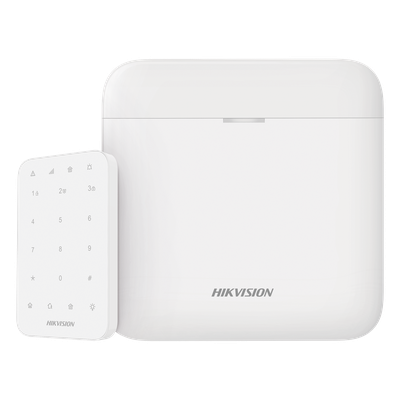 AXPRO-KIT-TECLADO - Kit de Alarma Inalámbrica / 48 Zonas Expandibles / Wi-Fi 2.4 GHz / Batería de Respaldo 35 h / Teclado Integrado / Frecuencia 433 MHz
