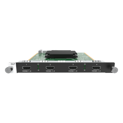 H-4XHDMIOC - Tarjeta de Salida HDMI / 4 Puertos / HDMI 1.3 y 1.4 / 4K@60Hz / Single Link / Serie H