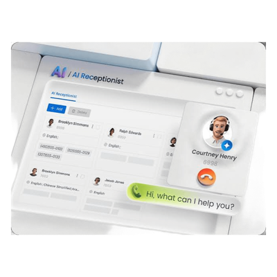 YEA-SE-IA-IVR-500 - Licencia Perpetua / Recepcionista IA con Agente de Voz / 500 Minutos / 34 Idiomas / Enrutamiento Inteligente / Para Conmutador Yeastar Software Edition