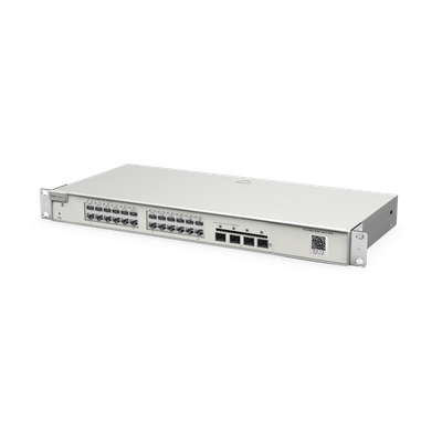 RG-NBS3200-24GT4XS - Switch Administrable Capa 2 / 24 Puertos Gigabit / 4 SFP+ 10Gb / Conmutación 128 Gb/s / Sin Ventilador / Protección 6 kV