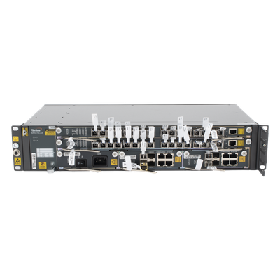 AN5516-04-AC - OLT GPON Carrier Class / 32 Puertos GPON / Switching 1.04 Tbit/s / 2 Ranuras Modulares / 2 UR Rack 19" / Fuente CA 90-290 V