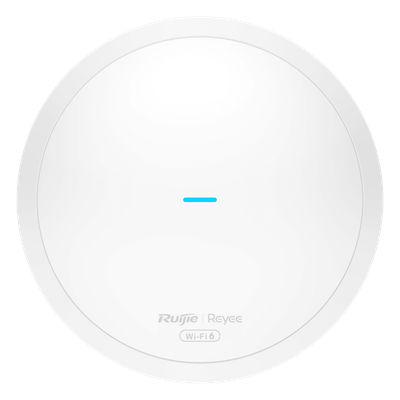 RG-RAP62 - Punto de acceso Wi-Fi 6 / 1.77 Gbps / Doble banda 2.4+5 GHz / MU-MIMO 2x2 / 60 m (197 ft) cobertura / Montaje en techo