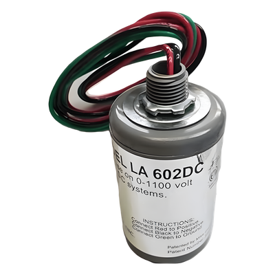 LA-602-DC - Protector de Descargas Atmosféricas / Sistemas Fotovoltaicos DC / 0-1100 Vcc / Tiempo de Respuesta 5 ns / Varistor de Óxido de Silicio / Instalación Externa