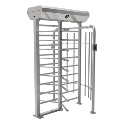 FHT-2300 - Torniquete de cuerpo completo / 1 carril / 25 personas por minuto / Acero inoxidable SUS304 / IP54 / -28°C a 60°C / 4.59 x 4.58 x 7.28 ft
