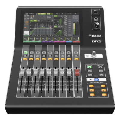 DM3 - Consola de Mezcla Digital / 16 Canales / 8 Salidas / Pantalla Táctil 9" / Dante Integrado / 12 XLR + 4 Combo / 6.5 kg