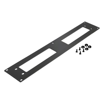 TG-03771/81 - Tapa Frontal para Repetidor / Aluminio Calibre 11 / 2U Rack / Interior / Radios Series 102 y 302