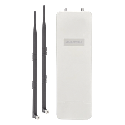 KITC1XN+OO - Poderoso Kit WiFi Omnidireccional en 2.4 GHz para WISP, Hasta +200 m de Cobertura, El Kit Incluye Punto de Acceso C1XN+ y 2 x Antenas de 9dBi Omnidireccionales, Administración en Nube Gratis con INSIGHTS