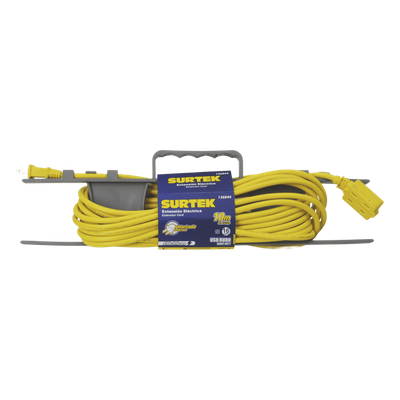 SYS-136042 - Extensión Eléctrica de Uso Rudo / 6 m (19.7 ft) / 127 VCA / 10 A / Calibre 16 AWG / Doble Aislamiento
