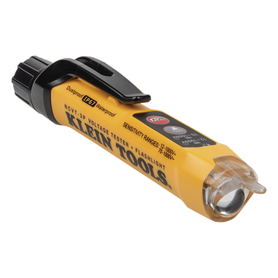 NCVT3P - Detector de voltaje sin contacto / 12-1000 V CA / Doble rango / IP67 / CAT IV 1000 V / 6.6' (2 m) resistencia a caídas / Linterna integrada