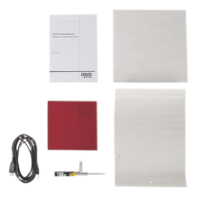 OSID-INST - Kit de Instalación y Alineación / Detección Óptica de Humo / Doble Longitud de Onda / Áreas Abiertas / Compatibilidad OSI10, OSI45, OSI90