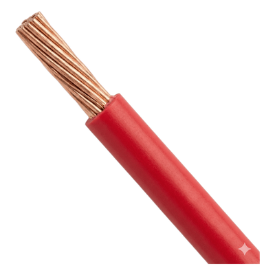 SLY-312-RED/100 - Cable THW-LS / Calibre 14 AWG / 19 Hilos / 90°C Seco / 75°C Húmedo / Bobina 100 m (328 ft) / Rojo