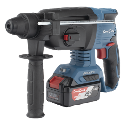 DCZ-C0424-EM - Martillo Perforador Inalámbrico / SDS-PLUS / 20V / Brushless / 2.7 J / 4500 IPM / 2 Baterías 4.0 Ah / 3.2 kg