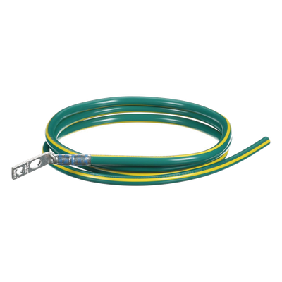 RGCBNJ660PY - Kit de Jumper de Puesta a Tierra / Cobre 6 AWG / 1.52 m (5 ft) / Conector Htap 2 AWG a 250 kcmil / UL 467 / TIA-607-B