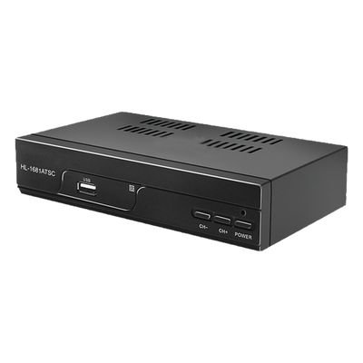 TDT-100-ATSC - Transmisor de TV Digital UHF / 100W / ATSC A/53 / Canales 20-45 / 400-500 MHz / Cobertura 10 km (32,800 pies)