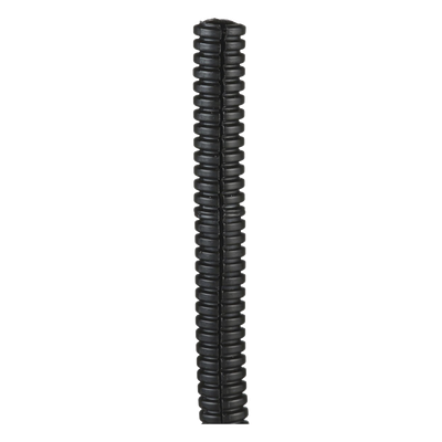CLT25F-C20 - Tubo Corrugado Abierto / Polietileno Negro / Diámetro Interno 7 mm / Longitud 30.5 m (100 ft) / Rango -40 a 50°C / UL 94 HB / RoHS