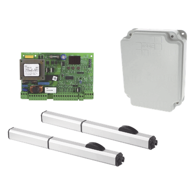 FAAC-400-CBACL - Kit de Operadores Hidráulicos / Uso Continuo / Fuerza 4650 N / Hoja Máx 4 m (13.1 ft) con Electrocerradura / IP55 / 115 VAC / 220 W