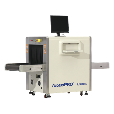 AP6040 - Sistema de Inspección por Rayos X / Túnel 60 x 40 cm / Monitor LCD 19" / Zoom 32x / Detección por Número Atómico / Carga 150 kg