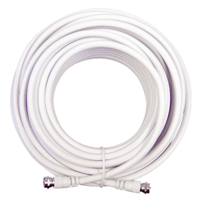 950-650 - Jumper Coaxial / RG-6 / 15.24 m (50 pies) / 75 Ohm / Conectores F Macho / Uso Interior y Exterior