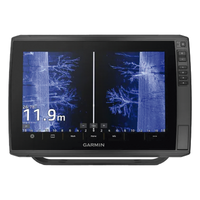 10-02881-00 - Pantalla ECHOMAP Ultra 2 de 122sv de 12" sin transductor, incluye sondas de exploración SIDEVÜ, CLEARVÜ Y CHIRP tradicional