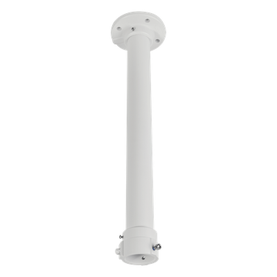 DS-1662ZJ - Montaje de Techo Tipo Tubo / 50 cm (1.64 ft) de Largo / Aleación de Aluminio / Blanco / 960 g