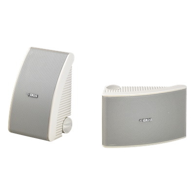 NSAW392W - Altavoz de Montaje en Superficie / 2 Vías / Woofer 5.25 in / Tweeter 1 in / Media Intemperie / 6 Ohms / Par / Color Blanco