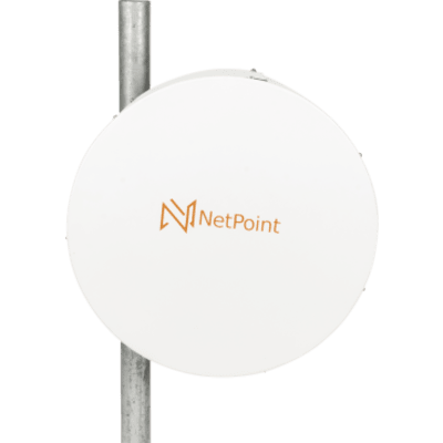 NPUW3 - Antena Parabólica / 4.9-7.2 GHz / Ganancia 34 dBi / Dual Slant 45° / 96 cm (37.8 in) / Fibra de Vidrio / Conector N-Hembra Dual