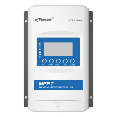 XTRA-2210-N - Controlador Solar MPPT / 20 A / 12/24 V / Voc Máximo 100 V / Comunicación RS-485 / IP32