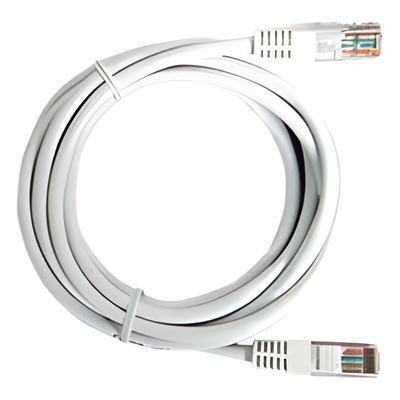 LP-UT3-050-WH - Cable de Parcheo UTP Cat5e / 0.5 Metros (1.64 Pies) / 100 Ohms / Blanco