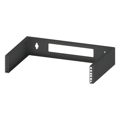 LP-RAP-1202 - Rack Abierto de Pared / 19 Pulgadas / 2 Unidades de Rack / Profundidad 322 mm (1.06 ft) / Acero Calibre 18 / Peso 1.26 kg