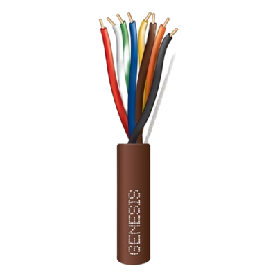 4707-4607 - Cable Multipar CL2 / 8 Conductores 20 AWG / 38 m (124.67 ft) / Cobre Sólido / UL 1685 / Interior / Alarmas y Automatización