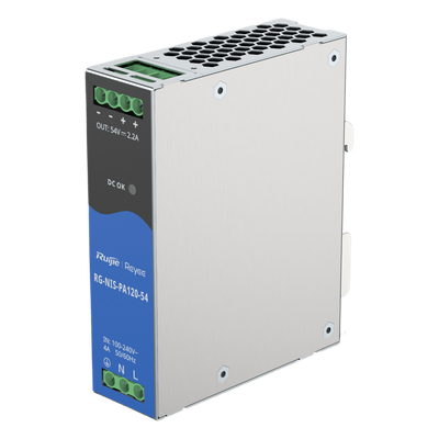 RG-NIS-PA120-54 - Fuente de Alimentación AC/DC / 120W / DIN-Rail / Entrada Universal / Protección Integrada