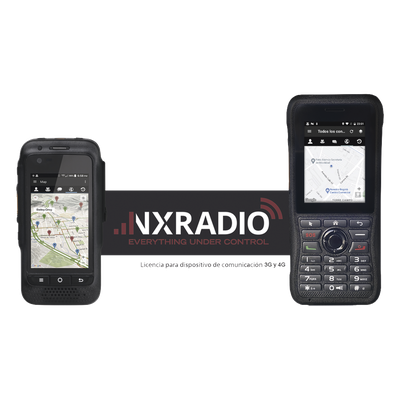 NXRADIOTERMINAL - Servicio PTT / Encriptación AES-256 / ECDH 384-bit / Multisistema / GPS en tiempo real / 250 miembros