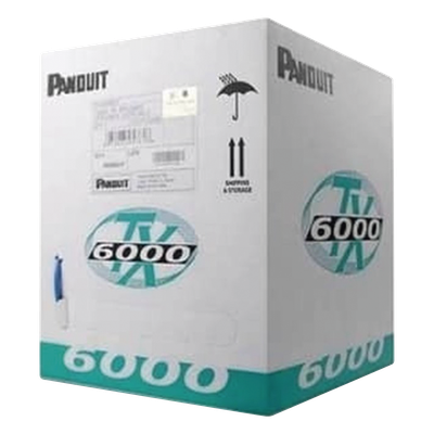 PUL6004WH-FE - Cable UTP / Categoría 6 Mejorado / 23 AWG / 305 m (1000 ft) / 4 Pares / LSZH / Cobre Sólido