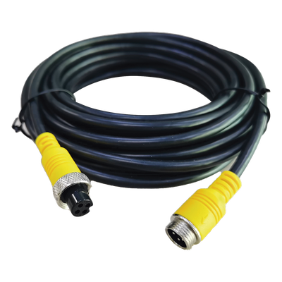 CA30401-7M - Cable Extensor para Videovigilancia Móvil / 7 m (23 ft) / Conector Tipo Aviación / Transmisión Triple VVA / Analógico y AHD