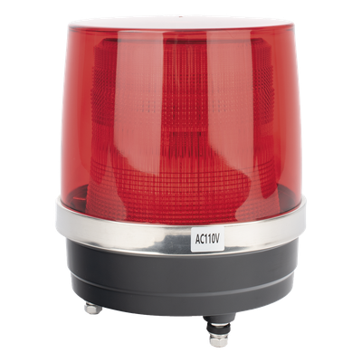 X135R - Burbuja Brillante LED / 150 LEDs Gen III / 75 W / 110 Vca / Montaje Permanente / Color Rojo
