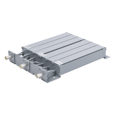 SYS-4533-3 - --Descontinuado--Duplexer SYSCOM para 470-490 MHz, 6 Cavidades, con BNC Hembras.