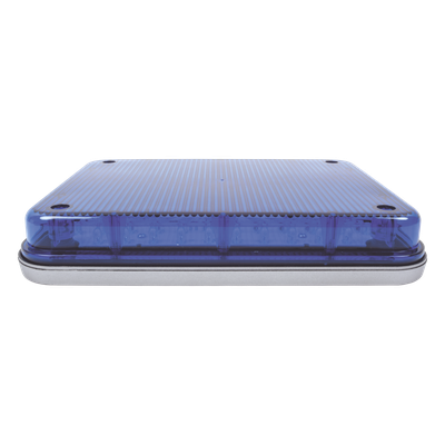 X-LTE-515-B - Luz de Advertencia LED / 9x7 Pulgadas / 104 LEDs / 12 VCC / 10 Patrones de Destello / Montaje Permanente / IP para Exteriores