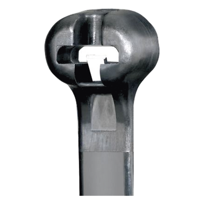 BT3S-M0 - Cincho de Nylon 6.6 / Lengüeta Acero Inoxidable / 12.0' (305 mm) x 4.7 mm / UV Resistente / 1000 pz