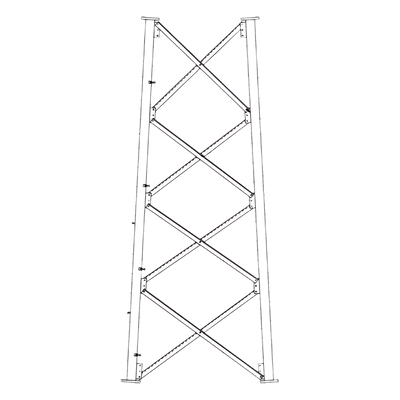 SSV8N - Sección 8 Intermedia para Torre Autosoportada línea SSV (Código de Fábrica: 8N)