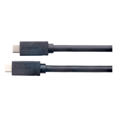 CLS-AOCU32/FF-50 - Cable Activo Híbrido AOC USB-C (M) a USB-C (M) | USB 3.2 Gen-2 SuperSpeed+ | 10 Gbps | 4K@60 Video | Carga 60W | K-Lock | 15.2 mts