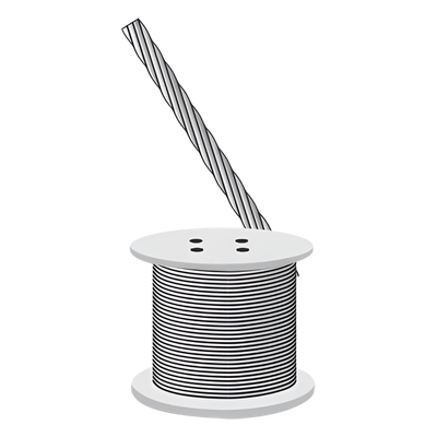 S-RET-635 - Cable de retenida 1/4", 2160 kg de resistencia (Metro).