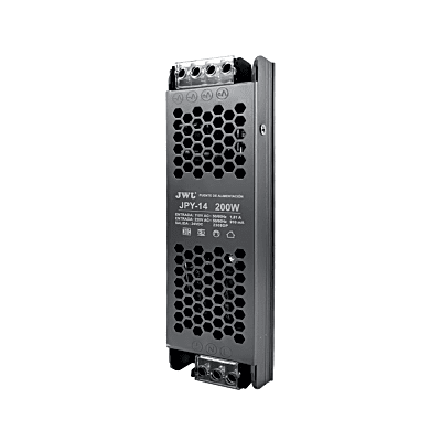 JPY-14 - Fuente para Tira LED de 5 metros de 24 VDC / Capacidad 200 W